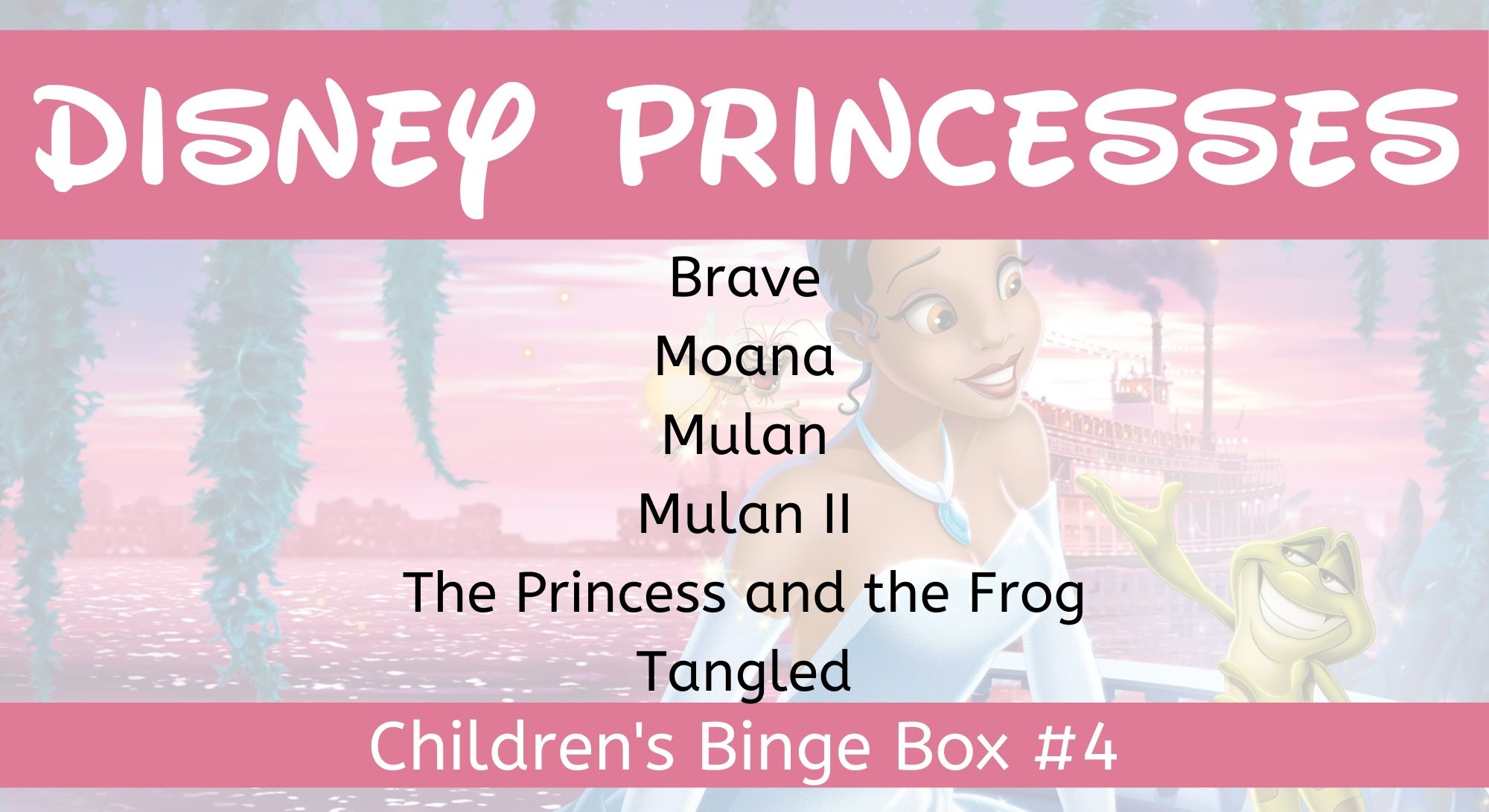 Disney Princesses Children's Binge Box