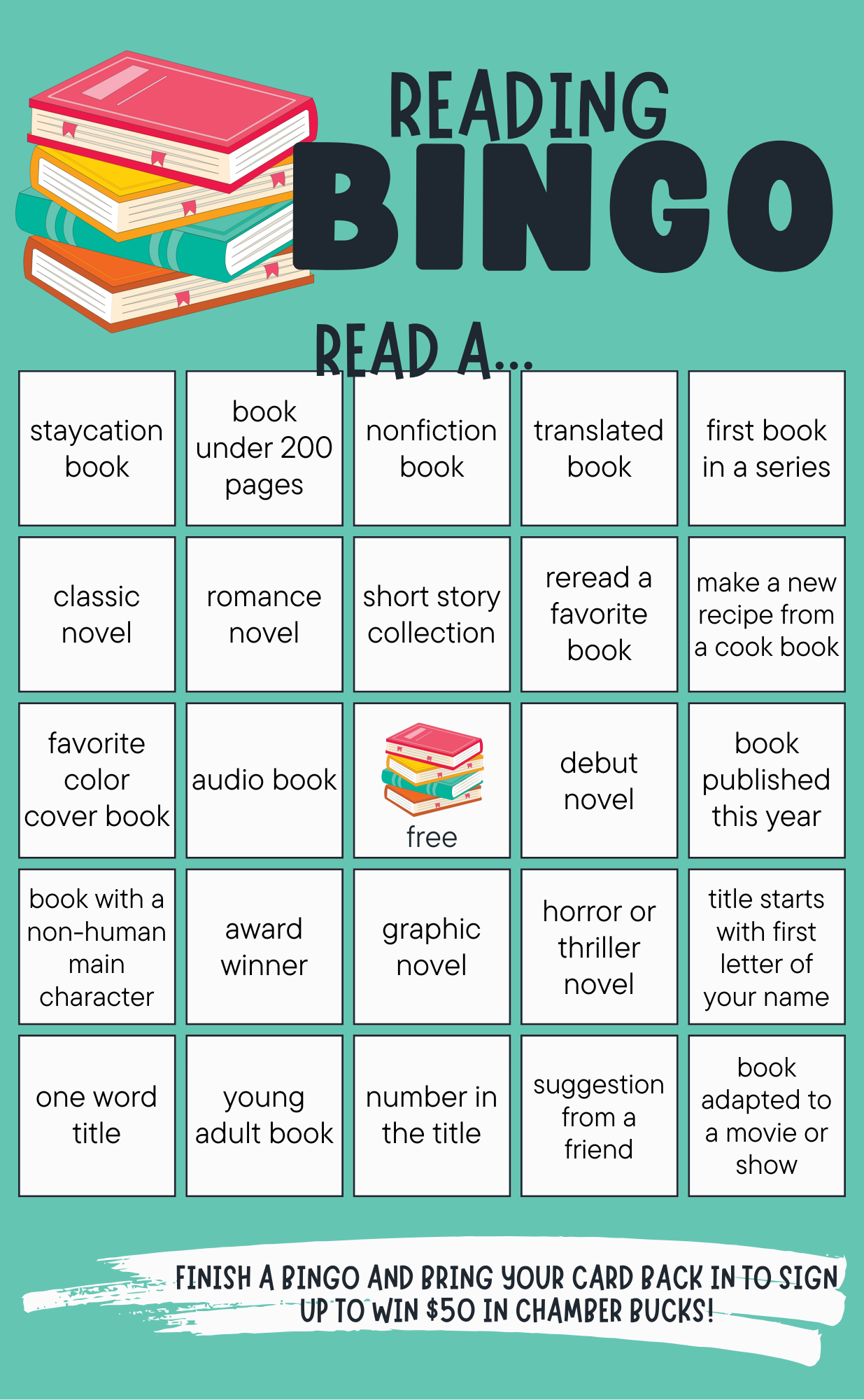 Adult Summer Reading Challenge
