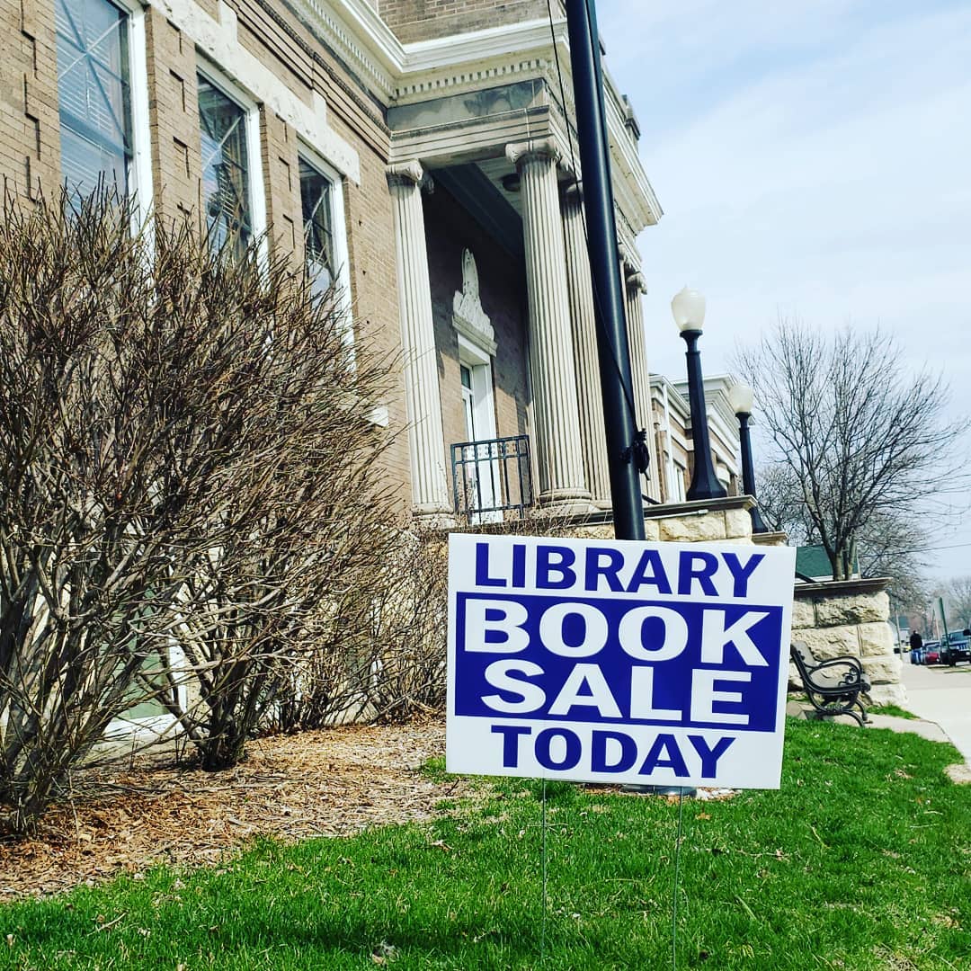 Book Sale Sign