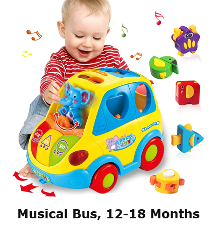 Musical Bus, 12-18 Months